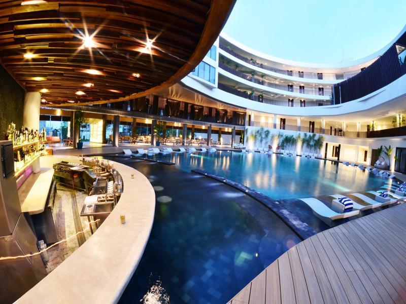 ฮิว โฮเทล แอนด์ รีสอร์ต โบราเคย์ เมเนจ บาย เอชไอไอ Hotel Manoc-Manoc ภายนอก รูปภาพ